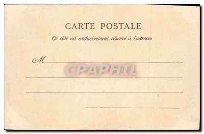 Zamek Tourlaveille — Okolice Cherbourgu, południowy bok — G. F. — n°11 — Rewers
