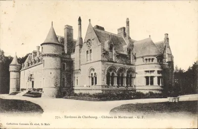 Castelo de Martinvast — Arredores de Cherbourg — G. F. — Coleção Germain filho mais velho, St Malo