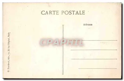 Museu Carnavalet — Salão da Sra. de Sévigné — G. Bouchard, editor, 7, Bd de l'Hôpital, Paris — Verso