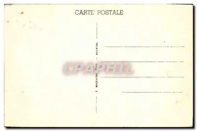 Bourges - Vista central, captura do Palácio Jacques-Cœur — Editor E. Maquaire, n° 401 — Verso