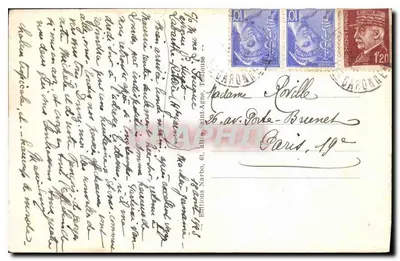 Toulouse — Praça e fachada do Capitólio — Éditions Narbo — Verso