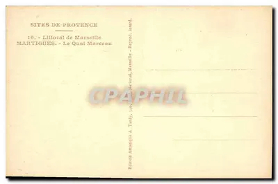 Martigues — Quai Marceau — wydawnictwo Tardy — Rewers