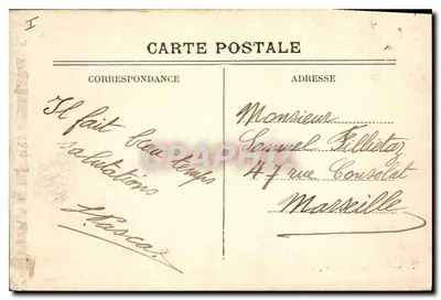 Bayonne - O Castelo Velho — Édition Farmer, cliché G. Ouvrard — Verso