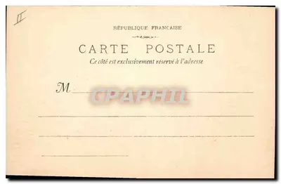 Marseille - De Lantaren van Sint-Maria — Fototypie E. Acour, 19, rue Thubaneau, n°79 — Achterkant