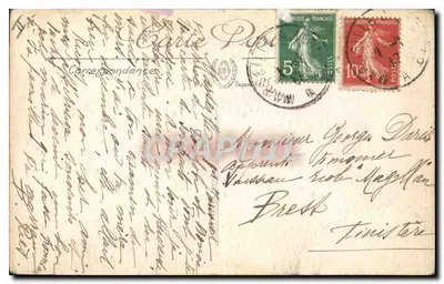 Marseille — Przystań i Molo św. Marii — LL. — SELECTA — Rewers