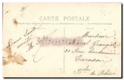 Marsiglia - Il Faro di Santa Maria — P. Ruat, Edjt. - Marsiglia, n°79bis — Verso