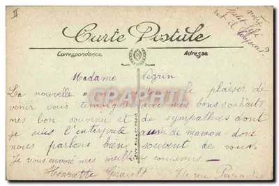 Marseille — Le Phare de la Desirade — Effet de Vagues — LL — Verso