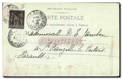 Marsella - 79 - El Faro de Santa María — Fototipia — Reverso