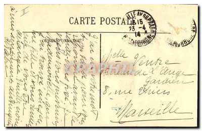 Marsiglia — La Torre di If e il Castello di If — LL — Verso