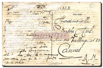 Marselha — Farol da Désirade — Editor não identificado, n° de série 98 — Verso