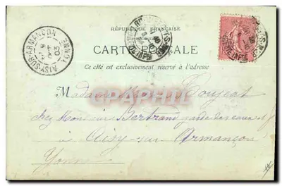 Marsiglia — La Torre di Santa Maria — L'Phot Lacour — Verso