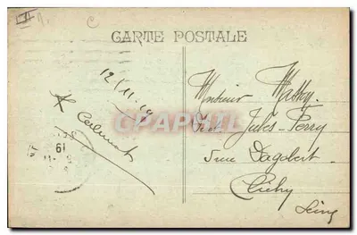 Marsiglia — Faro della Désirade — C. P. A. P. H. I. L. — Verso