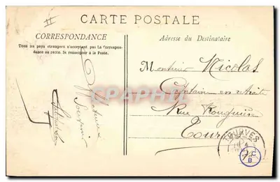 Marseille - Molo św. Marii — kolekcja B. F. — n°32 — Rewers
