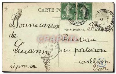 Marseille — Molo Ste-Marie — wydawca L.P.C. nr 27 — Rewers