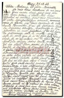 Buquê de rosas e flores — Boa Ano — Carta postal de Natal — Verso