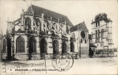 Beauvais — A Igreja de São Etienne — Editor: Édouard Redaill