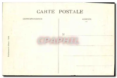 Blois - O Castelo - O Gabinete de Trabalho de Catherine de Médicis — Editor E. A. — Verso