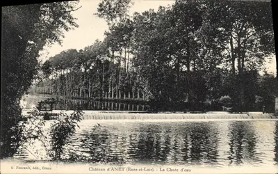 Castelo de ANET (Eure-et-Loir) — Cachoeira — G. Foucault, editor, Dreux