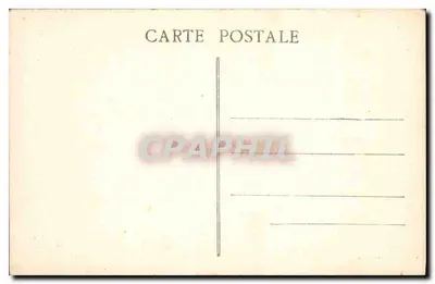 Castelo d'ANET (E-et-L.) — Vista do Portal para a Capela e o Parque — G. Foucault, editor, Dreux — Verso