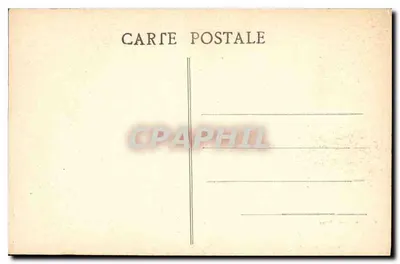 Castelo de Anet — Vista no parque — editor: G. Quinault, dept. Oise, n° 170 — Verso