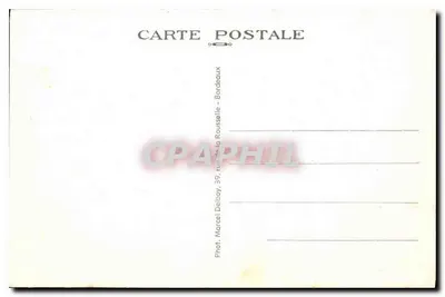 Arcachon (Gironde) — Conexão dos dois Boulevards na Place Thiers — M. D. — Verso