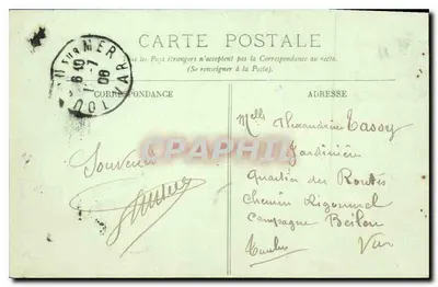 Grest-sur-Aix — Gorges do Sierro — A Cascata — LL 89 — Verso