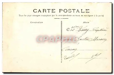 Restauracja Cascade — Le Loup — Quaglia Frères Édit — Rewers