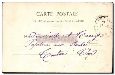PARIS. - Pomnik Victora Hugo (Odwrotny bok) — Rewers