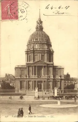 Paris — O Dôme dos Invalides — LL. n° 238