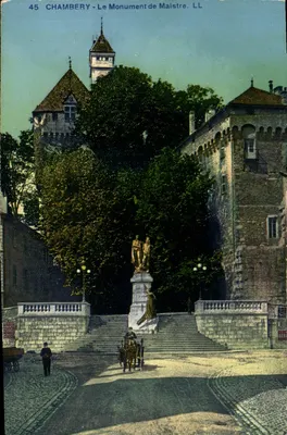 Chambery - O Monumento de Maistre - LL