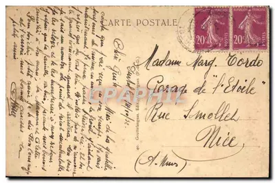 Lago Chambon — A Auvergne — G.D.O. editor — Verso
