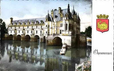 Chenonceau — Castelo sobre o Cher — Editor RAYMON