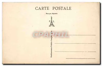 Ao redor de BRÈIL (A.-M.) — Estrada para a Itália, as Gorges e o Povoado de SAORGE — F. L. — Verso