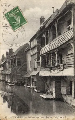 Montargis — Casas sobre a água, Rua do Loing — LL. — n°39