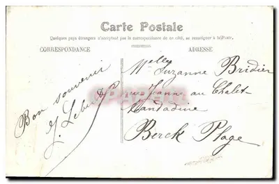 Montargis — Cuartel Gudin — editor Gudin — Reverso