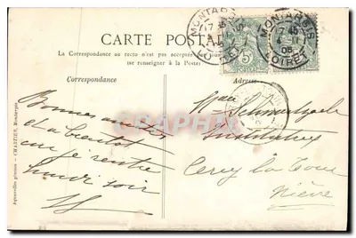 Montargis — Zamek — Rewers
