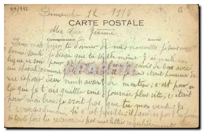 Montargis (Loiret) — Ogólny widok — Wydawca: Piccerie Ancienne — Rewers
