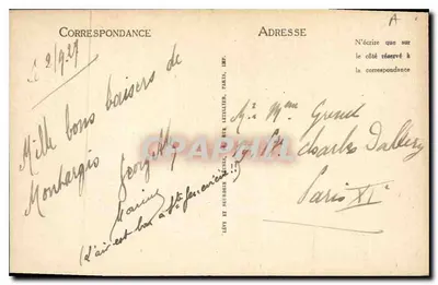Montargis — Zamek i Kanał — LL — Rewers