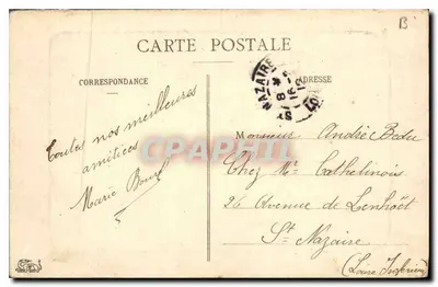 Montargis — Kanał i Tasserelle — wydawca nieznany, nr 98 — Rewers