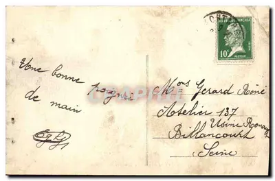 Montargis — Le Canal et le Château — Éditeur C. F. M. — Reverso