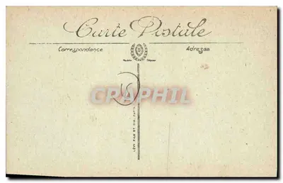 Montargis — A Igreja e a Rue de Loing — Édition P. Drées — Verso