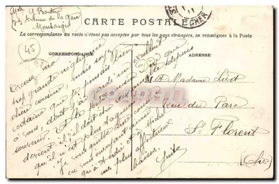 Montargis — Il Sifone — Lib. Vve Bézant Montargis — Verso