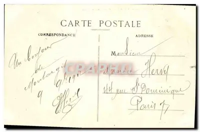 Montargis — Stara wieża i widok na kanał — Wydawca nieznany, nr 81 — Rewers