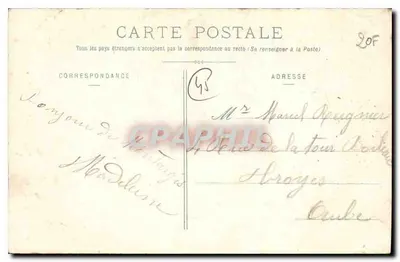 Montargis - Statua Mirabeau — n° 625 — Rewers