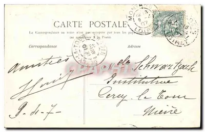 Montargis — Źródło w lesie — wydawca nieznany — Rewers