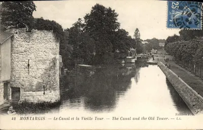 Montargis — O Canal e a Torre Velha — Edição J.G.