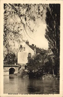 Montargis — O Loing atrás do Jardin Durzy — CFM 2