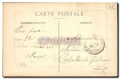 Montargis — Kościół — Chaudré, wydawca, Montargis — Rewers