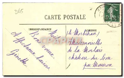 Montargis — Kanał i Stare Miasto — S. Dreyfus — Rewers