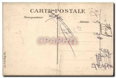 Bilhete postal antigo Paris Grand Palais des Champs Elisees — Verso
